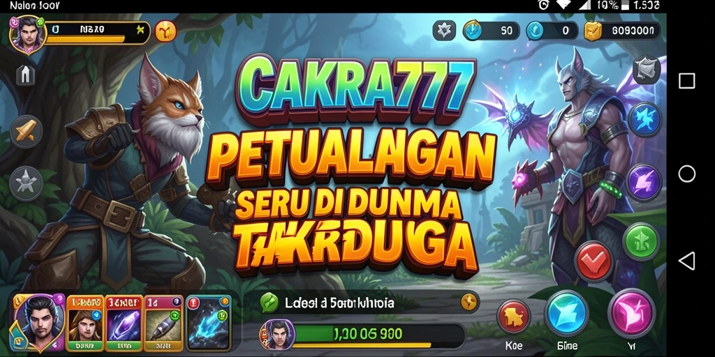 Tampilan gameplay menarik dari CAKRA777 yang memikat dan menantang.