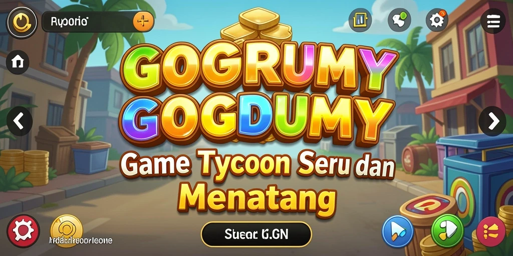 Tampilan gameplay GOGORUMMY yang menarik dan penuh strategi.