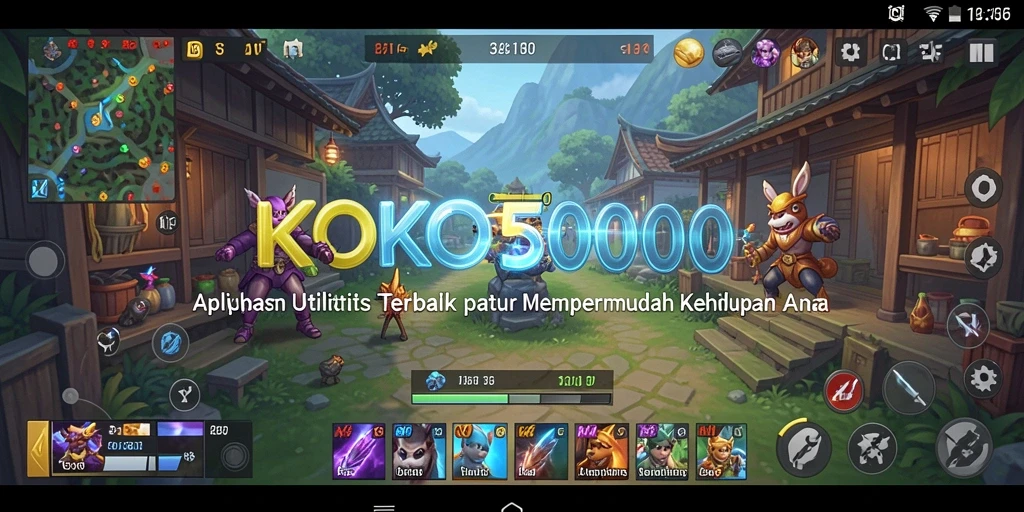 Tampilan antarmuka KOKO5000 yang intuitif dan fungsional.