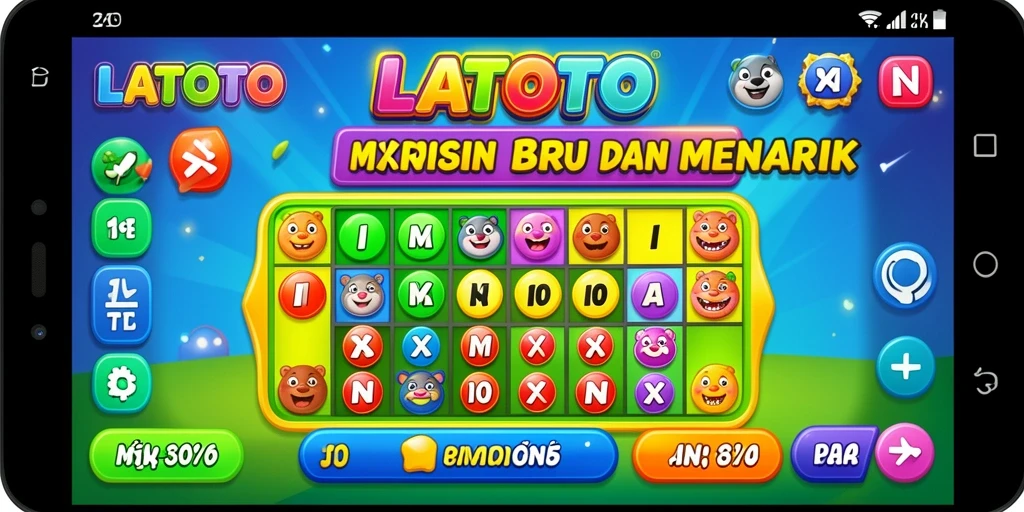 Screenshot LATOTO menunjukkan keseruan bermain Bingo secara daring.