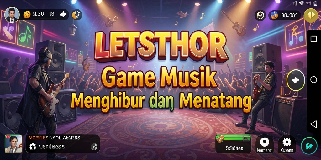 Tampilan gameplay LETSTHOR yang seru dan interaktif.
