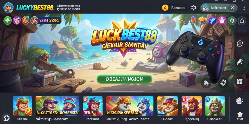 Tangkapan layar gameplay LUCKYBEST88 yang penuh keseruan.