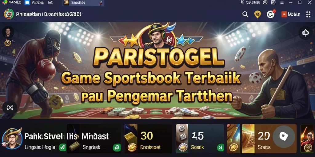 Tampilan menarik dari gameplay PARISTOGEL yang memukau.