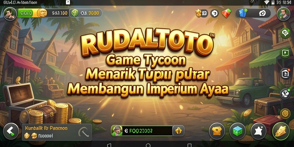 Screenshot utama RUDALTOTO menampilkan gameplay Tycoon yang seru.