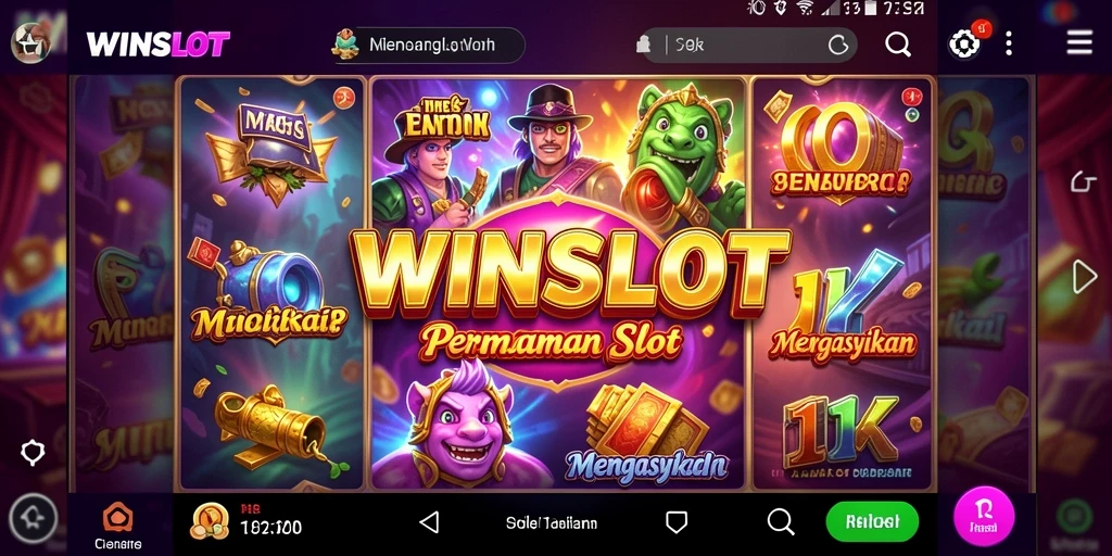 Tampilan gameplay WINSLOT yang seru dan menarik.